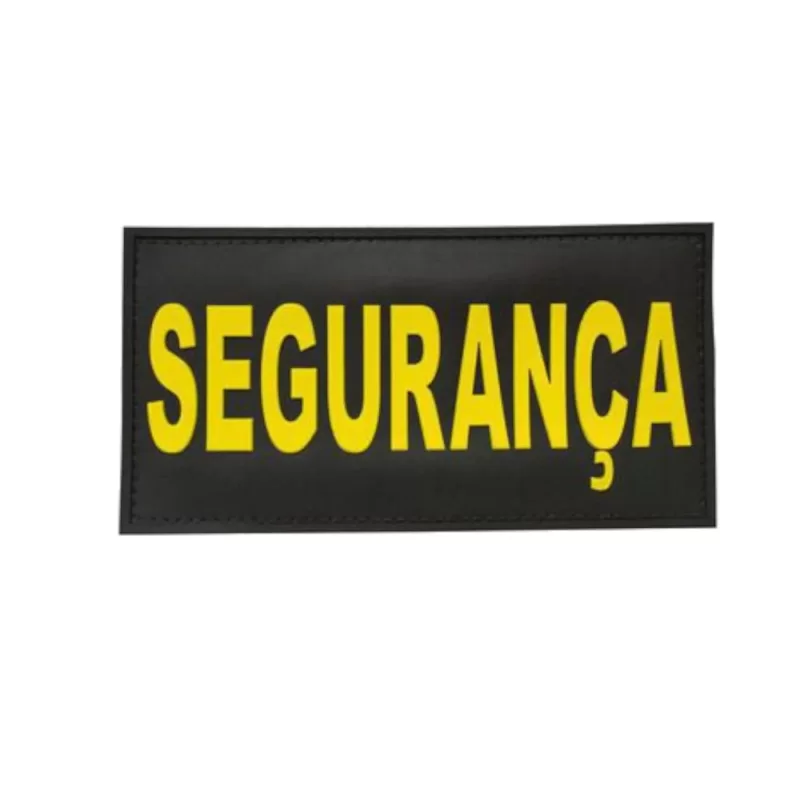 Emborrachado Costas Segurança | Preto e Amarelo - Image 2