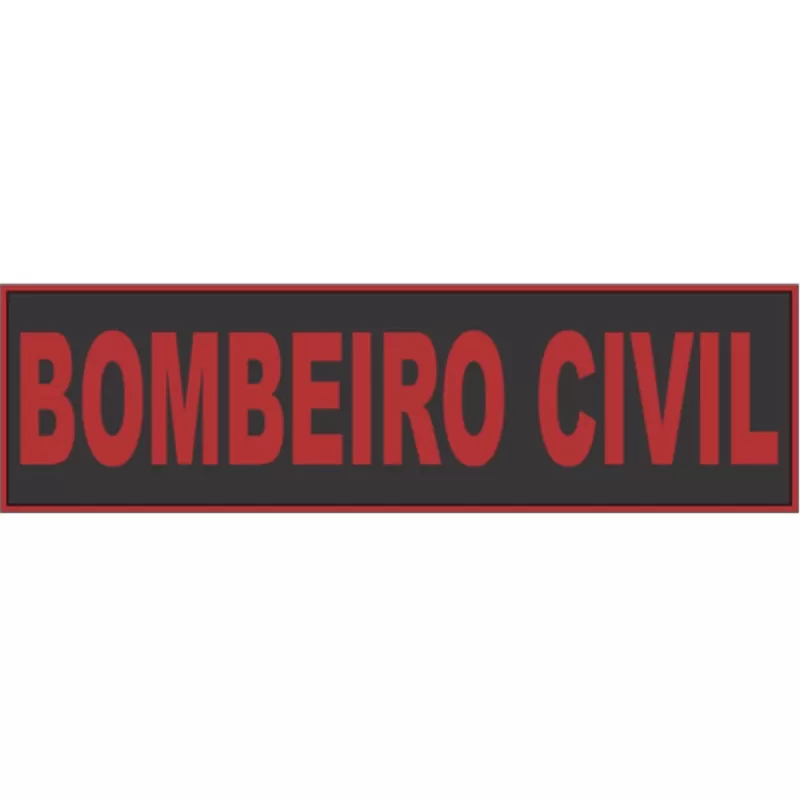 Emborrachado Porta Acessório Bombeiro Civil