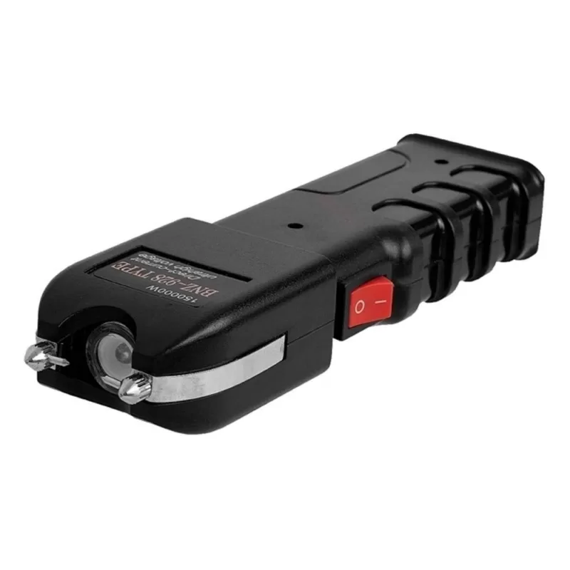 Máquina de Choque Taser 928 Type 8000K Volt Com Lanterna de Led