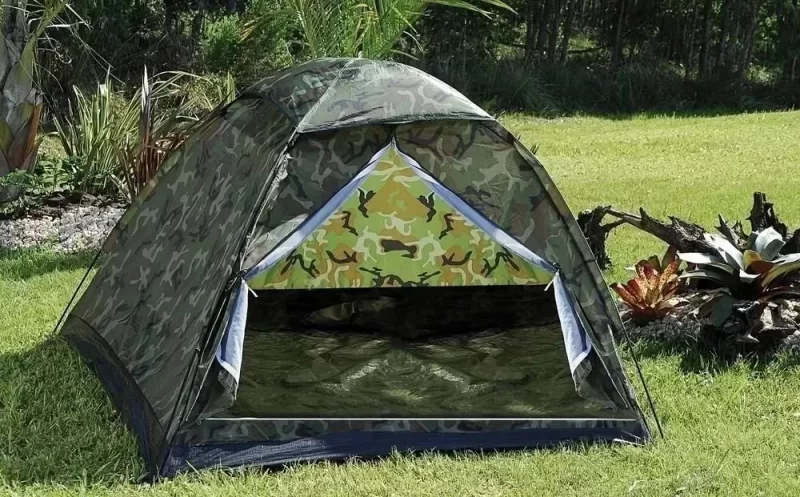 Barraca Camping Camuflada Militar 6 Lugares - Image 4