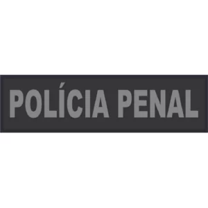 PATCH EMBORRACHADO BRASÃO POLÍCIA PENAL/ SP - BAIXA LUMINOSIDADE