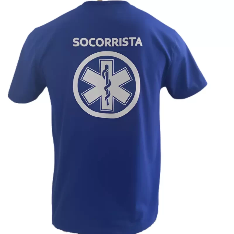 Camisa Socorrista-Azul - Image 2