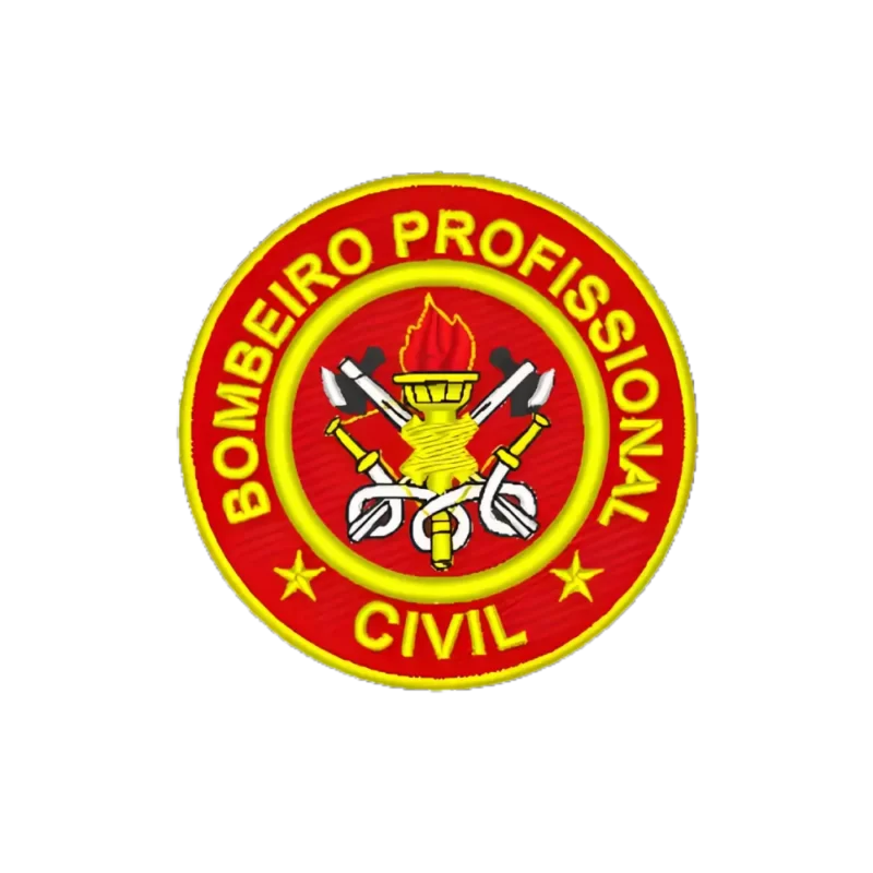 Patch Bordado Bombeiro Civil