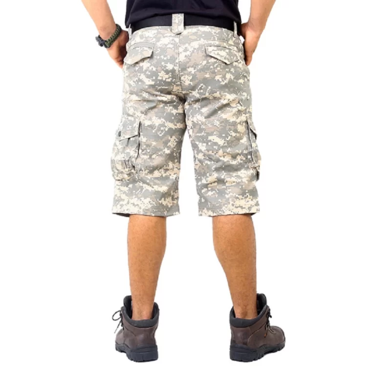 Bermuda Masculina Cargo Army RIP STOP - Desert Digital - Image 2