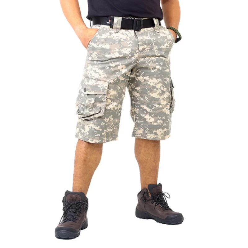 Bermuda Masculina Cargo Army RIP STOP - Desert Digital